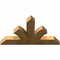 Ekena Millwork Richland Rough Sawn Timber Gable Bracket, Western Red Cedar, 48"W x 28"H x 4"D x 6"F, 14/12 Pitch GBW048X28X0406RIC00RWR - alternate 2
